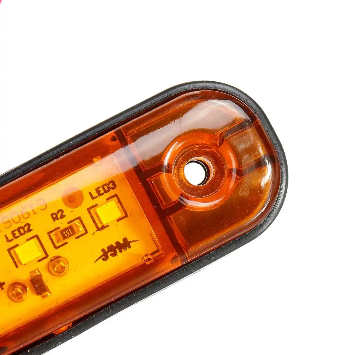 12V 24V Oval LED Side Marker Clearance Lights – Truck Trailer LED Marker Light Richie's