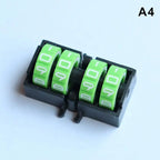 4-Digit Digital Wheel Score Tracker for Board Games & Groups Game Score Tracker Richie's A4