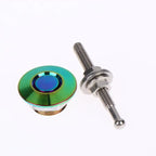 30mm Aluminum Hood Pin Quick Release Latch Lock – Universal Fit Hood Pin Lock Kit Richie's Multicolor