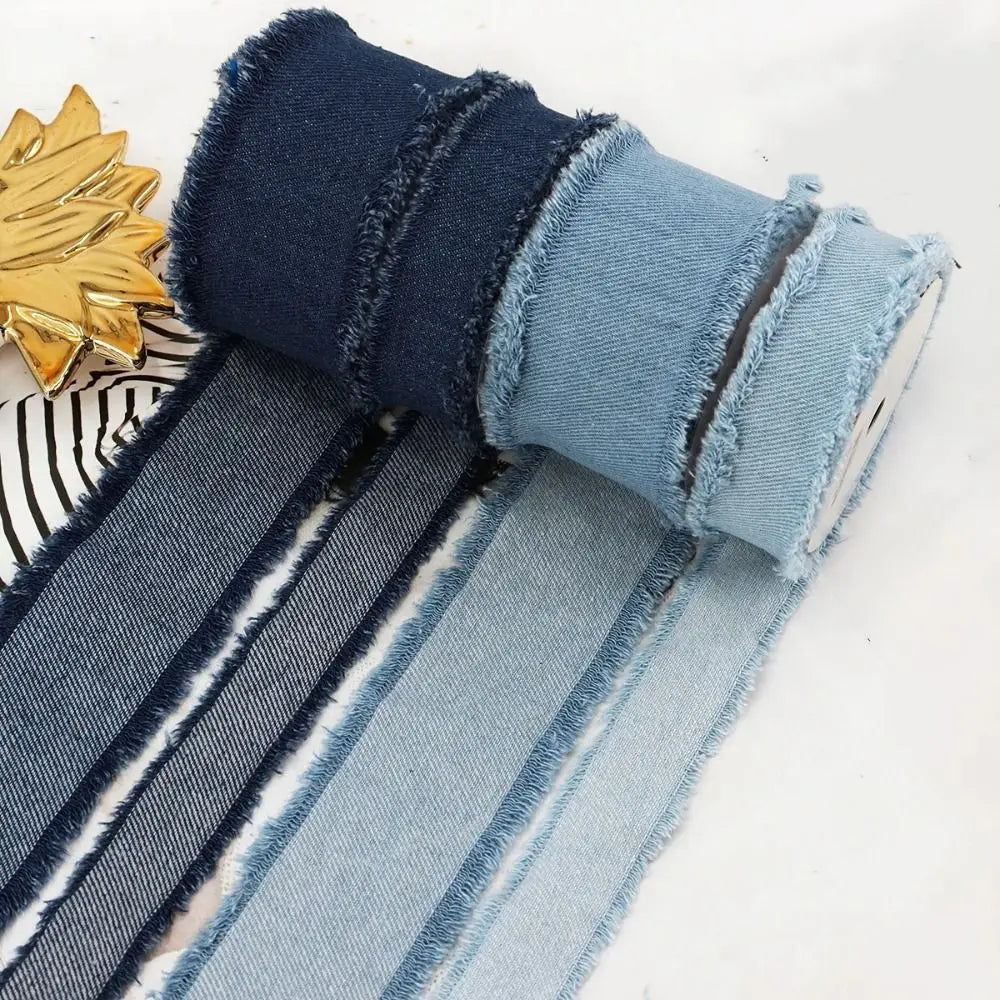 1.5 Yards Denim Ribbon for Hair Bows, DIY Crafts & Gift Wrap Craft Ribbon Richie's