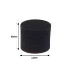 Foam Speaker Port Bungs Bass Tuning Plug 35–65mm | Black Speaker Accessory Richie's D72mmH60mm