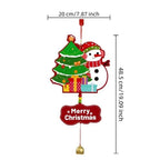Christmas Wind Chime Bell Ornament – Xmas Door & Window Decor Christmas Wind Chime Richie's