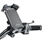 Anti-Shake Auto Lock Bike Phone Mount – Universal Handlebar Bike Phone Mount Richie's Black