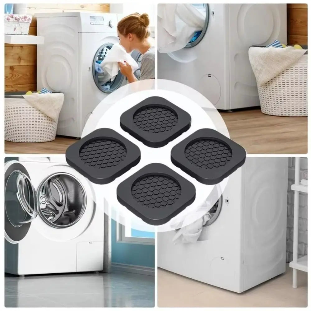 4Pcs Anti-Vibration Washing Machine Foot Pads | Anti-Slip Appliance Foot Pads Richie's