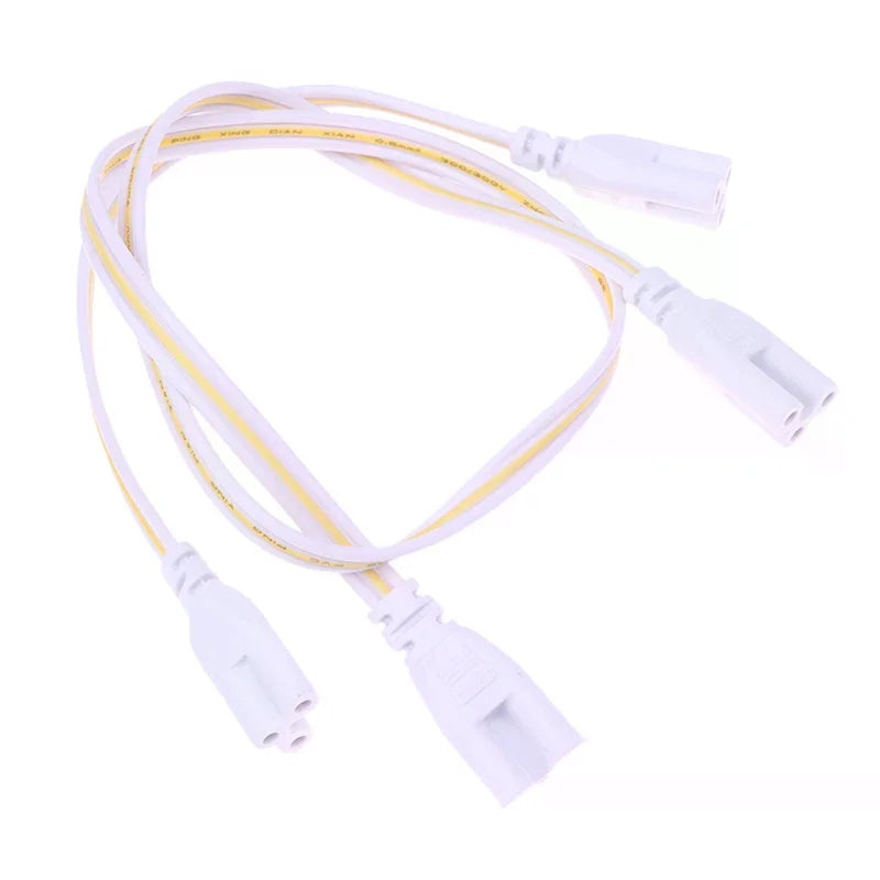 5-Pack T4/T5/T8 LED Tube 3-Pin Extension Connector Cable LED Tube Connector Cable Richie's