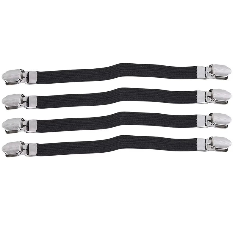 4-Pack Adjustable Bed Sheet Fasteners & Mattress Corner Clips Bed Sheet Fasteners Richie's