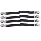 4-Pack Adjustable Bed Sheet Fasteners & Mattress Corner Clips Bed Sheet Fasteners Richie's
