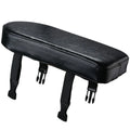 Bike Rear Seat Cushion with Backrest & Foot Pedals Bike Rear Seat Richie's black