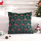 Christmas Tree Embroidered Cushion Cover – Festive Pillow Case Decorative Pillow Cover Richie's 02