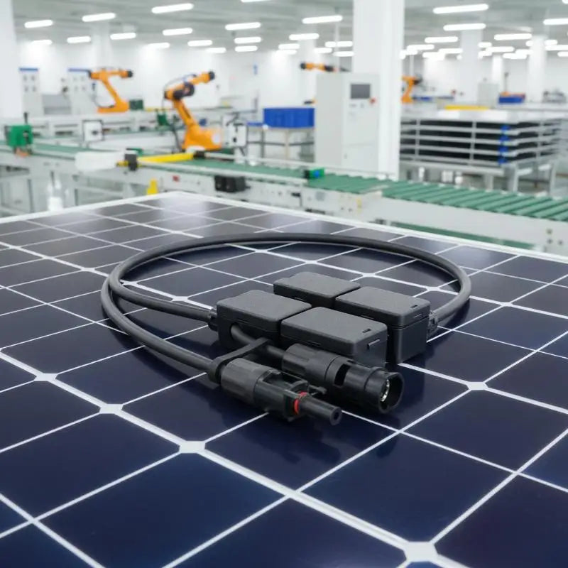 Solar Connector Box 1500V 30A UV Resistant PV Panel Adaptor Solar Panel Connector Richie's Default Title