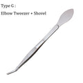 2-in-1 Bonsai Root Rake & Tweezers – 304 Stainless Steel Bonsai Garden Tool Richie's G