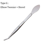 2-in-1 Bonsai Root Rake & Tweezers – 304 Stainless Steel Bonsai Garden Tool Richie's G