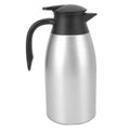 2L Stainless Steel Vacuum Insulated Coffee & Tea Pot Vacuum Insulated Carafe Richie's Silver