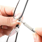 Precision Eyeglass & Watch Repair Screwdriver Kit + Keychain Precision Screwdriver Richie's