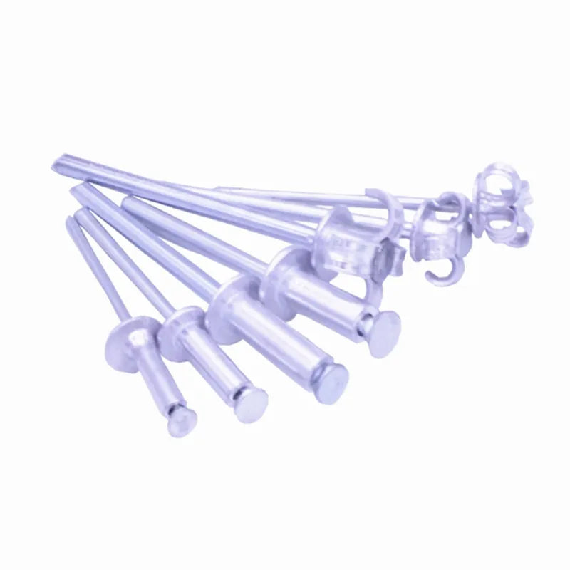 50pcs Aluminum Pop Rivets M3.2 M4 M5 Self-Plugging Cap Screws Aluminum Pop Rivets Richie's