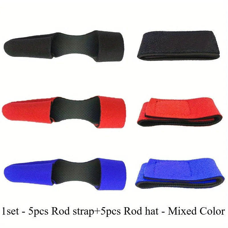 Adjustable Fishing Rod Holder Strap – Hook & Loop Fastener Rod Holder Strap Richie's 1set - 10pcs mixed