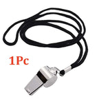 Stainless Steel Referee Whistle – Sports Training, 1–5 Pack Referee Whistle Richie's 1Pc