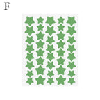 40pcs Star-Shaped Hydrocolloid Pimple Patches – Colorful Cover Pimple Patches Richie's green 40pcs