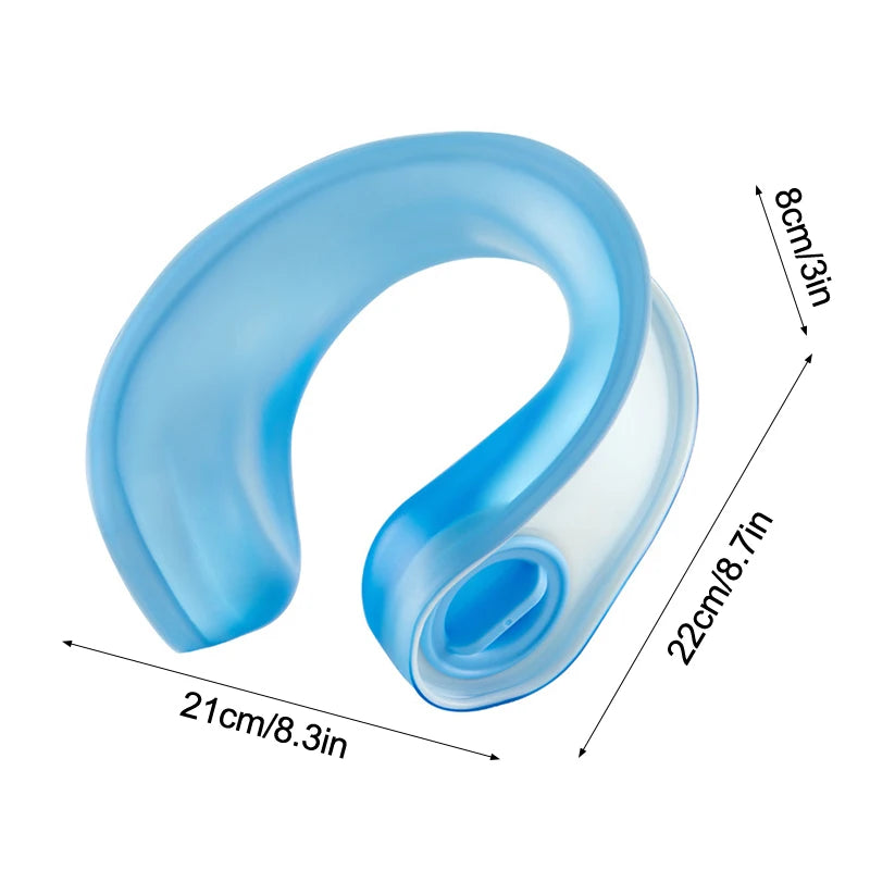 Reusable Wearable Neck Ice Pack Wrap for Neck & Shoulders Neck Cooling Wrap Richie's