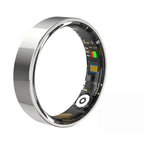 Smart Ring Heart Rate Sleep Tracker IP68 Waterproof Steel Band Smart Ring Tracker Richie's Silver 13