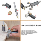 Dual-Purpose Scriber Marking Gauge Ruler – Aluminum Alloy Woodworking Marking Gauge Richie's