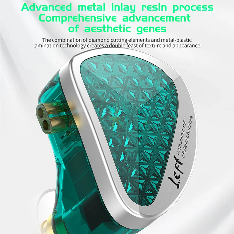 KZ AS16 Pro 16-Driver Balanced Armature IEM HiFi Earphone Balanced Armature IEM Richie's
