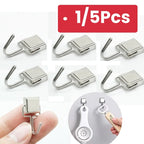 Strong Magnetic Hooks – Multi-Purpose Home & Kitchen Organizer Magnetic Storage Hooks Richie's
