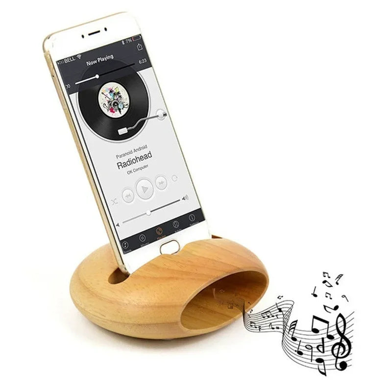Wooden 3-in-1 Pen Stand, Phone Holder & Sound Amplifier Desk Organizer Stand Richie's