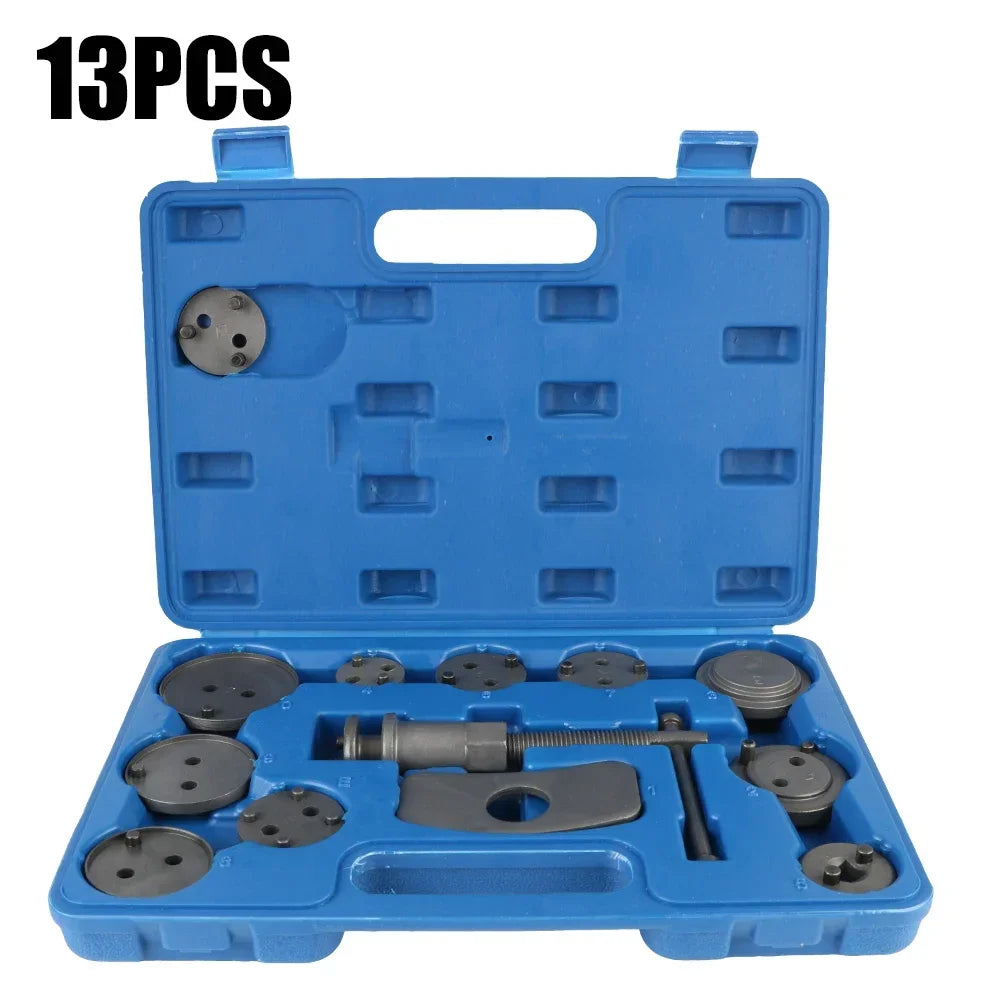 Disc Brake Caliper Piston Wind-Back Tool Kit 12/13 Pc Set Brake Caliper Tool Kit Richie's 13PCS