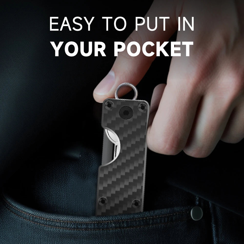 Zeeker Compact Key Organizer – Minimalist Expandable Keychain Key Organizer Richie's