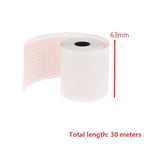 Thermal ECG Printer Paper Roll – Clear Grid 50/63/80/110mm ECG Printer Paper Richie's A2 63x30