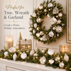 40-Piece Christmas Ball Ornaments – Festive Tree Decorations Christmas Ornament Set Richie's
