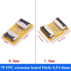 FPC FFC Flat Cable Adapter Board 1.0mm Pitch 4–60 Pin FPC FFC Adapter Board Richie's 7P 1.0MM spacing