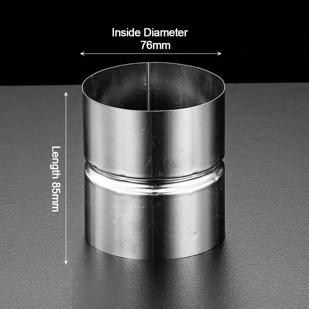 Stainless Steel Straight Pipe Coupling Adapter 51–102mm Pipe Coupling Adapter Richie's