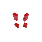 Red JST SYP 2-Pin 2.54mm Connector Kit – Male Female Crimp Electrical Connector Kit Richie's