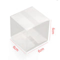 Square Candy Favor Boxes for Weddings & Parties – 10 Pack Party Favor Boxes Richie's 6x6x6cm 5x5x5cm
