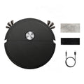 Mini 3-in-1 Robot Vacuum – Sweep, Mop & Suction for Car & Home Robot Vacuum Cleaner Richie's Black 100V-240V EU Plug