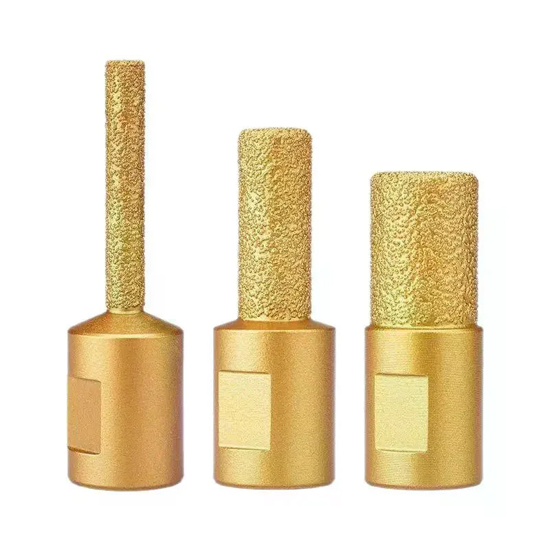 Vacuum Brazed Burr Grinding Head 6/10/15mm Angle Grinder Rotary Grinding Head Richie's
