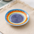 Ceramic Ginger Grater Round Plate – Multi-Purpose Kitchen Tool Ceramic Grater Plate Richie's 3