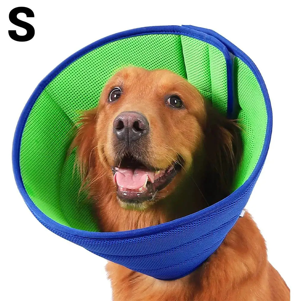 Soft Mesh Pet Recovery Collar Cone for Dogs & Cats | 4 Sizes Pet Recovery Collar Richie's S