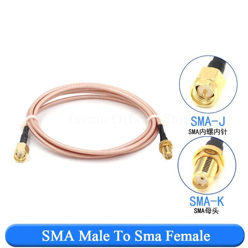 RF Coax Extension Cable BNC SMA MMCX SMB RG316 Adapter Coaxial RF Cable Richie's