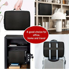 Fireproof Waterproof File Organizer Box with Combination Lock Document Storage Box Richie's