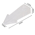 Silicone Self-Adhesive Door Stopper – Nail-Free Floor Mount Door Stopper Richie's clear 1pcs