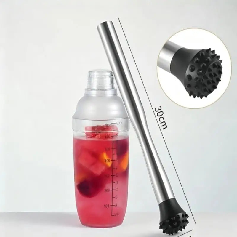 Stainless Steel Cocktail Muddler & Ice Crushing Hammer Tool Cocktail Muddler Tool Richie's A7
