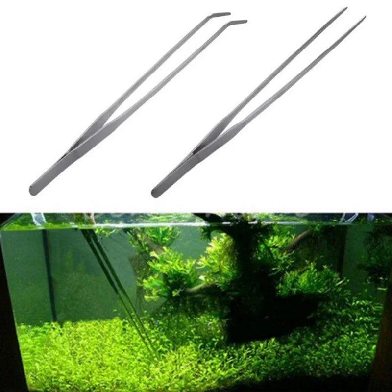 Aquascaping Stainless Steel Tweezers for Fish Tank Plants Aquascaping Tweezers Richie's