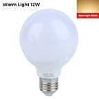 E27 LED Bulb 7W–18W High CRI Flicker-Free Energy Saving LED Light Bulb Richie's 12W Warm light