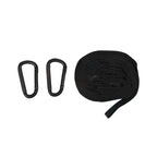 2PCS Hammock Tree Straps 600 lbs – Polyester 5-Ring Straps Hammock Straps Richie's blue with 2 button