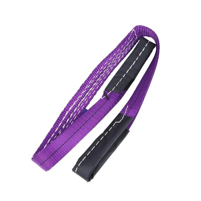 1-Ton Heavy Duty Flat Lift Sling Strap Double Buckle Lifting Sling Strap Richie's 1PC