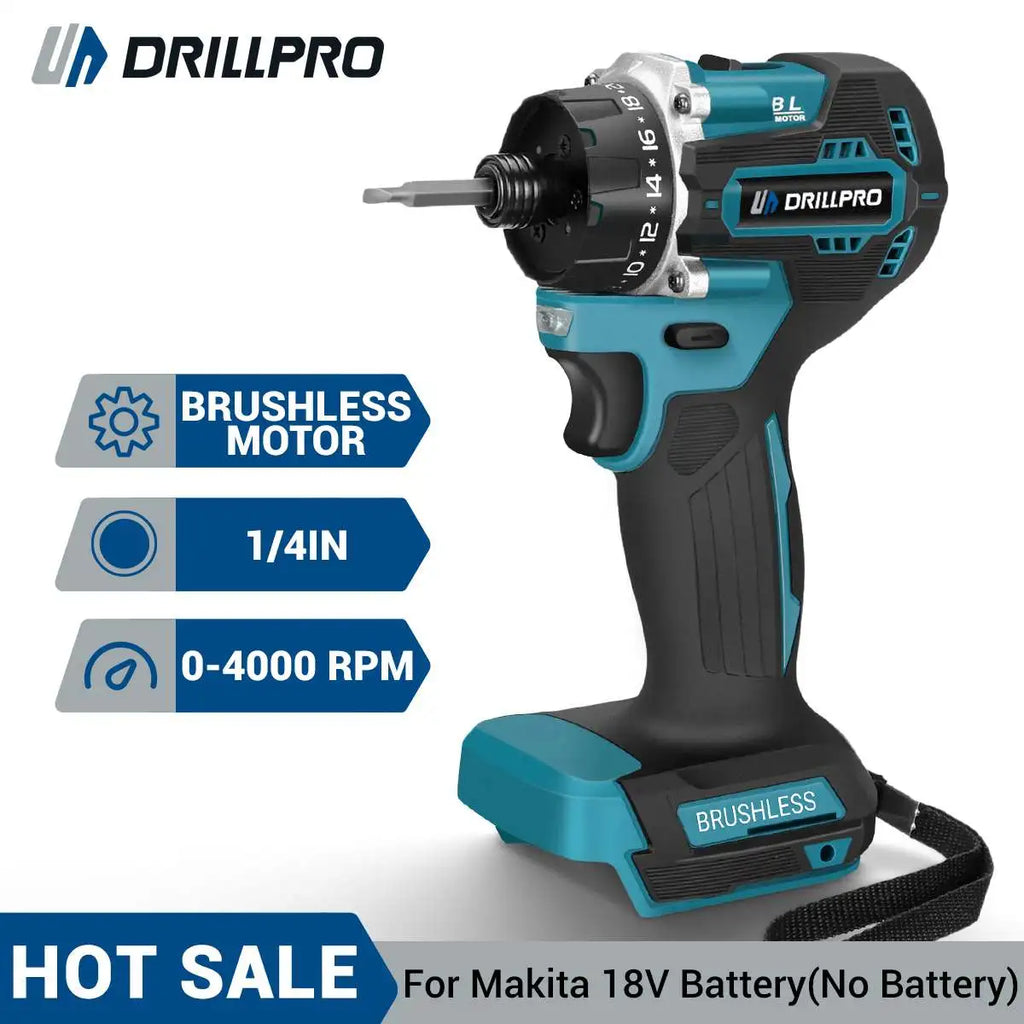 20+1 Brushless Cordless Screwdriver 280Nm – Makita 18V Cordless Screwdriver Richie's