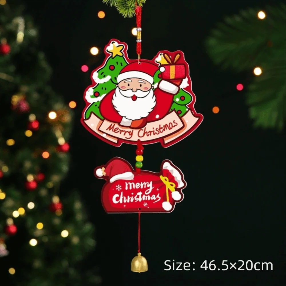 Christmas Wind Chime Bell DIY Door & Window Hanging Decor Christmas Wind Chime Richie's B